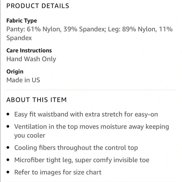 BERKSHIRE NWOT Grey Plus Size Control Top - Picture 7 of 8